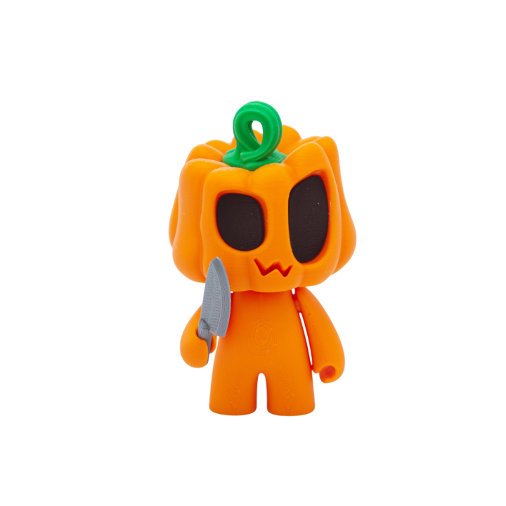 Citrouille Tete carrée debout