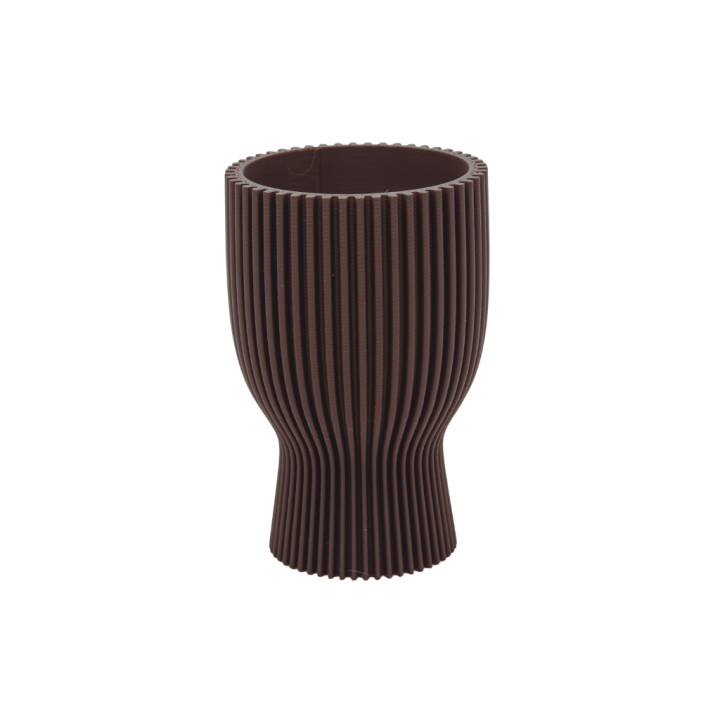 Pack de 4 coquetiers - Marron Chocolat