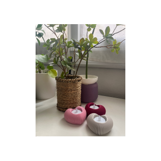 Coeur photophore Ribbed